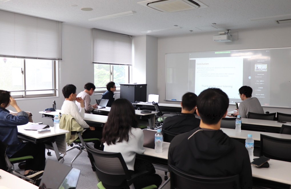 2025년 5월 13일 제1회 Seoul-Hikone Joint Seminar Series on Causal Inference 현장