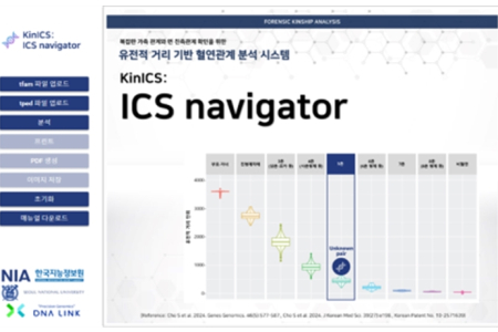 SNP 데이터 활용 유전적 거리 기반 친족 관계 분석 시스템 개발