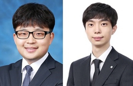 ▲ (왼쪽부터) 서울대 화학생물공학부 서상우 교수, 김기호 박사과정생